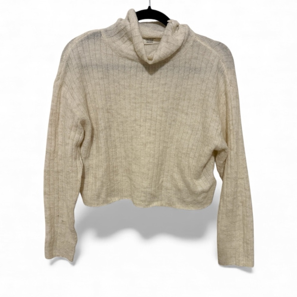 H&M Cream Cowl Neck Sweater